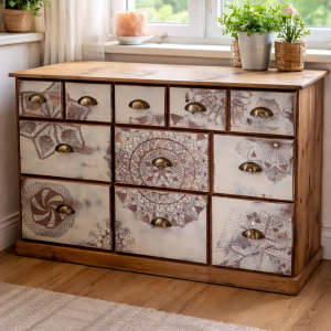 Vintage Kommode – einzigartiges Upcycling-Unikat mit Stil