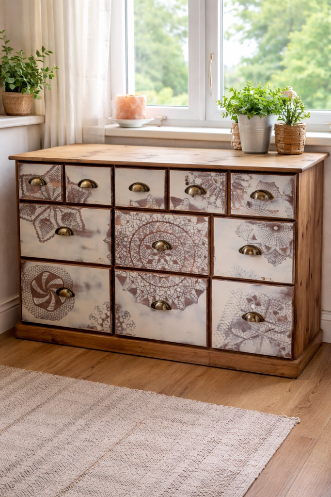 Vintage Kommode – einzigartiges Upcycling-Unikat mit Stil